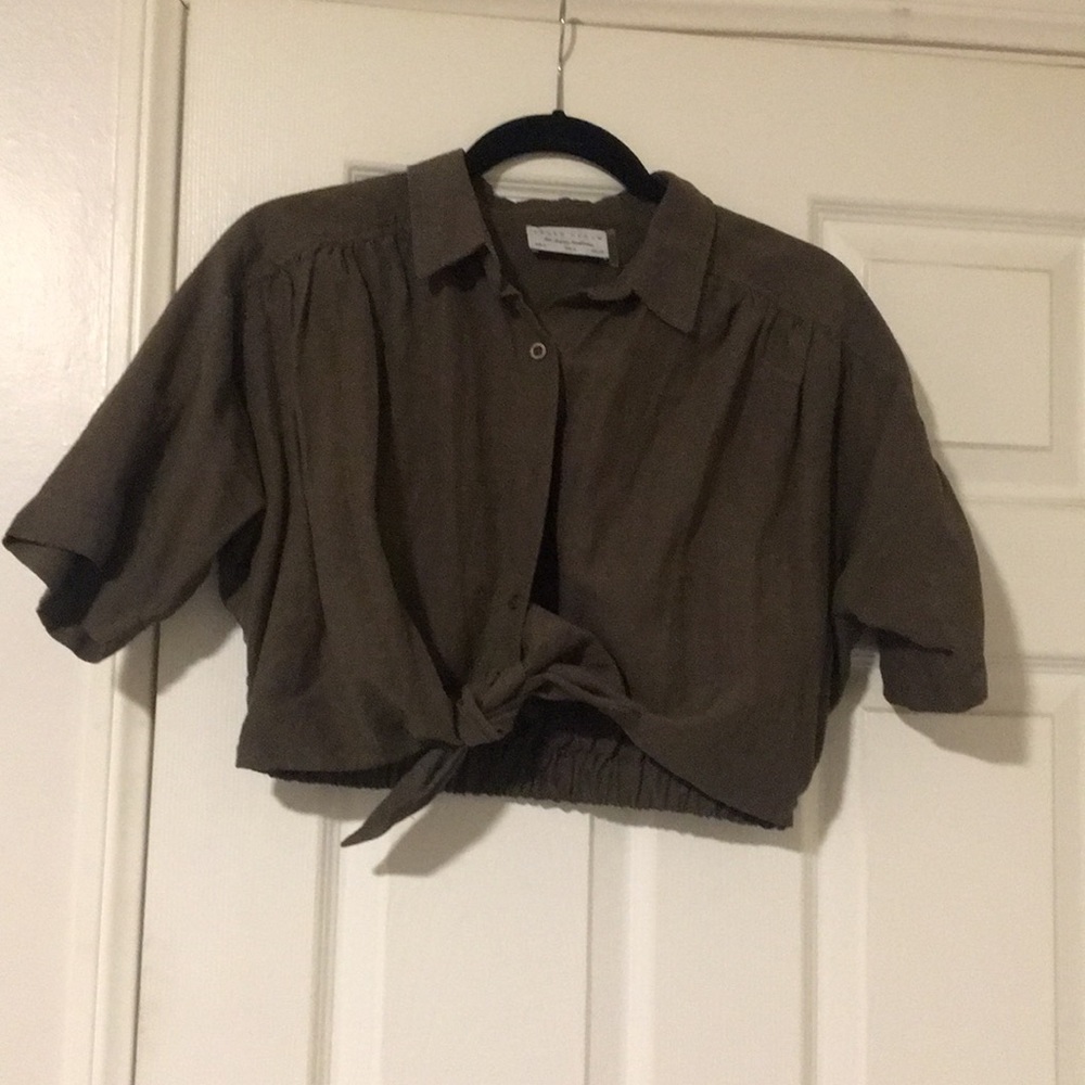 Olive Green Crop